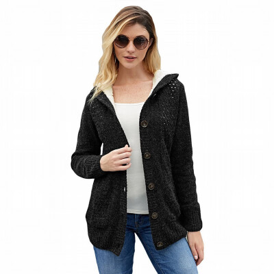 

Cardigan Sweater Jacket womens Single Breasted Cardigan