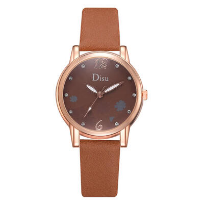 

High Quality Women Watches Simple Digital Dial Ladies Fashion Quartz Wristwatch Leather Strap Clock Casual Reloj Mujer