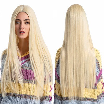 

〖Follure〗Lace Front Wigs Long Curly Woman Wig Heat Resistant Artificial HairFree Wig Cap