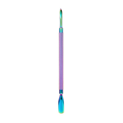 

Toponeto Nail Art Rainbow Cuticle Pusher- Professional Grade Stainless Steel Cuticle Remover