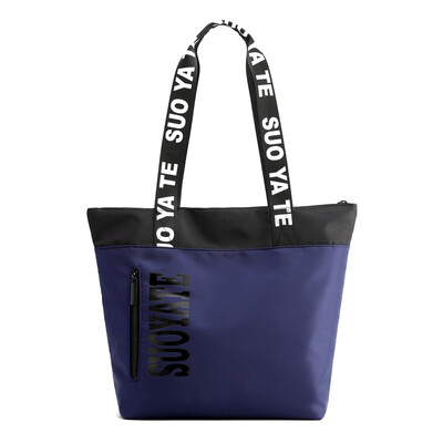 

Canvas bag ladys one-shoulder simple waterproof handbag light&large-capacity lady shopping bag ladys bag