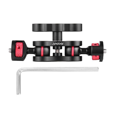 

Andoer Multi-functional Aluminium Alloy Articulating Magic Arm Ball Head Arm Mount Clamp Adapter CNC Processing Manufacturing with
