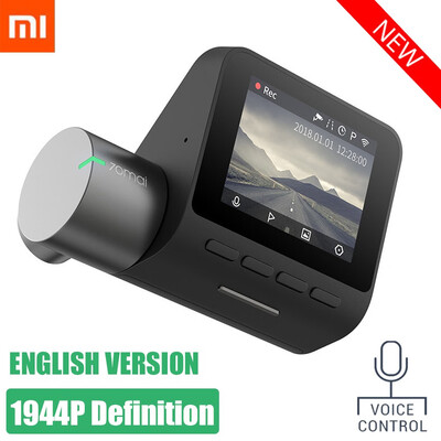

English Version Xiaomi 70mai Dash Cam Pro 1944P HD Car DVR Camera 140 Degree FOV Voice Control Car DVRs