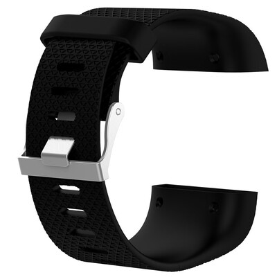 

〖Follure〗Large Replacement Wristband Band Strap Clasp Buckle Tool Kit For Fitbit Surge BK