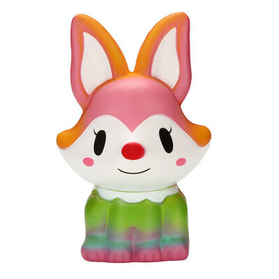 

Gotoamei Adorable Galaxy Fox Charm Super Slow Rising Squeeze Pressure Stress Reliever Toy