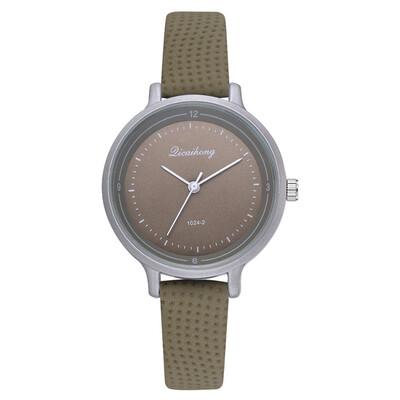 

Ebay hot Korean casual womens PU leather fashion watch 2018 explosion models direct sales