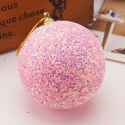 

Tailored Christmas Rhinestone Glitter Baubles Ball Xmas Tree Ornament Decoration 8CM
