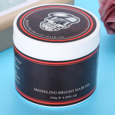 

Greensen 100g Professional Retro Hair Oil Hair Clay Fluffy Hair Mud For Hair Styling Hair Styling Wax Hair Wax