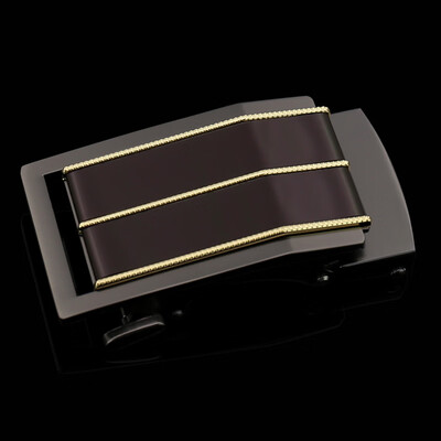 

Mens automatic buckle belt buckle counter brand OEM hard goods company single air belt lead LY180-350