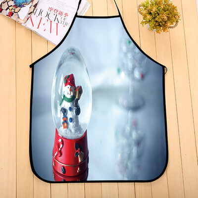 

Tailored Christmas Decoration Waterproof Apron Kitchen Aprons Dinner Party Apron