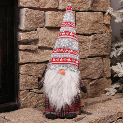 

Gobestart Christmas Forest Old Man Christmas Doll Pendant Children Gift Window Decor