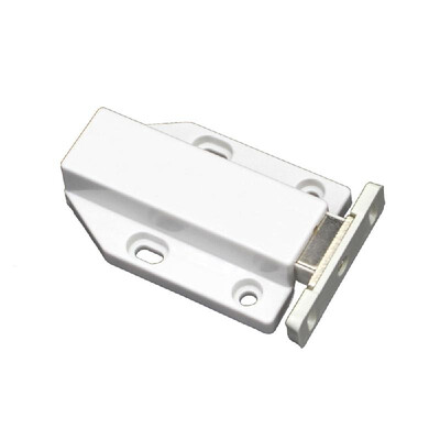 

Cabinet Door Latch Rebounding Magnetic Latch Catch for Bathroom Kitchen Cupboard Wardrobe Closure Closet Door Catch Closer