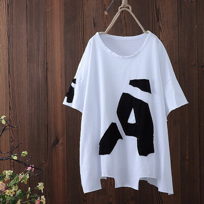 

Starmoon Women Fashion Leisure O-Neck Tops Letter Printing Short Sleeve T-Shirt Blouse