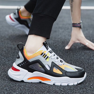 

Mens shoes womens mesh shoes thick soles old shoes breathable tide sports shoes running shoes