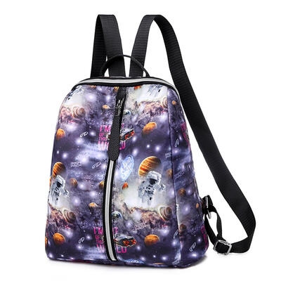 

Printing Travel Backpacks Women Oxford Cloth School Bags Casual Knapsack