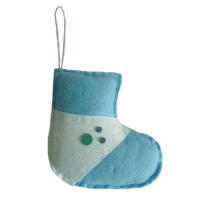 

Christmas Gift Star Heart Socks Shape Decoration Christmas Tree Pendant Set New Year Ornaments