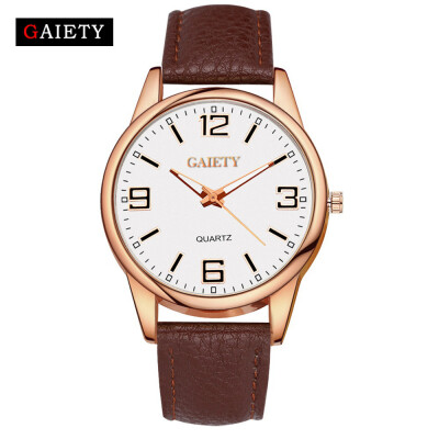 

GAIETY Fashion Exquisite Simple Women Dress Watch Leather Female Clock Womens Mini Design Wristwatch Clock Relogio Feminino 533