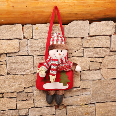

Tailored Christmas Doll Portable Apple Bag Childrens Candy Bag Santa Claus Gift Bag