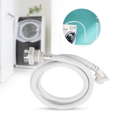 

Washing Machine Water Inlet Hose Washer Pipe Tube Connector White Color Long Length PVC Hose
