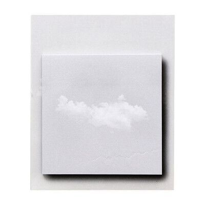 

New Creative Beautiful Colored Clouds Student Memo Pad Daily Dairy Planner Sticky Notes Delicate Paper Sticker Notepad