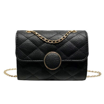 

Fashion Women Mini Shoulder Bags PU Leather Solid Crossbody Messenger Bag