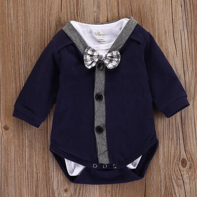 

Newborn Baby Boy Cardigans Sweatshirt CoatRomper Jumpsuit Outfits Clothes 0-18M