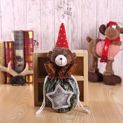 

〖Follure〗Christmas Decorations Candy Bag Doll Gift Bag Christmas Day Apple Bag