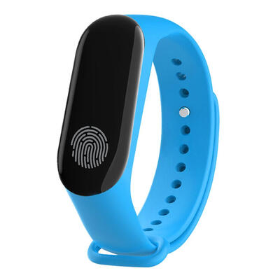

M3 Smart Bracelet Heart Rate Blood Pressure Sports Pedometer Wristband