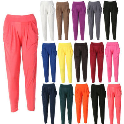 

2019 Women Fashion Slim Casual Harem Baggy Dance Sport Sweat Pants Trousers