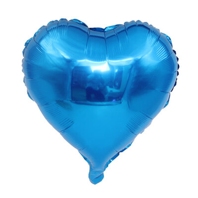 

18 Inch 50pcsset Heart-shaped Aluminum Foil Balloon Wedding Room Party Decoration Love Aluminum Film Balloon