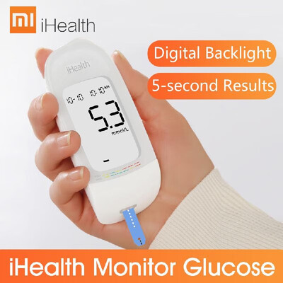

50 pcslot Test Strips for Xiaomi Mijia iHealth Monitor Glucose Test Meter Kit Diabetic Sugar Detection Lancets Blood Collecting