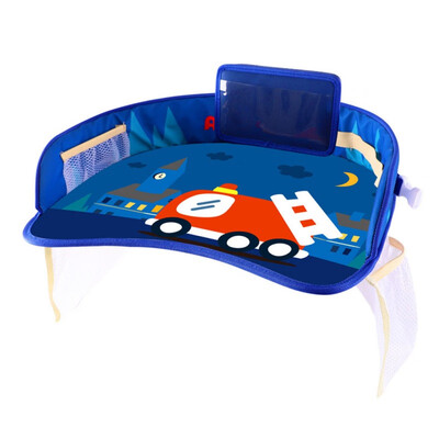 

Waterproof Car Seat Tray Storage Table Kids Toys Drink Holder Dining Table Baby Fence Accessories