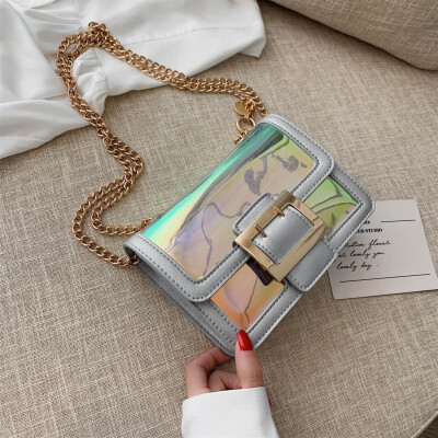 

Tailored 2Pcs Fashion Women Girl Colorful Crossbody Bags Cute Waterproof Chain Beach Bags