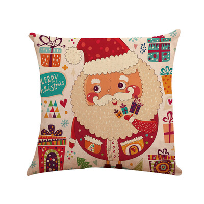 

Tailored Christmas Sofa Bed Home Decoration Festival Pillow Case Cushion Cover