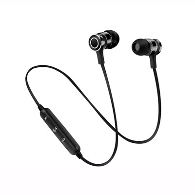 

In-ear Wireless Earphones Portable Neck Hanging Earphone Metal Magnetic for S6 Sports Bluetooth Headset Stereo for CIRCE S6-6