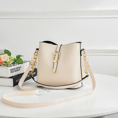 

Bucket bag chain bucket bag shoulder strap chain bucket bag Korean version of the shoulder strap chain bucket bag