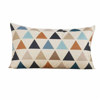 

〖Follure〗Rectangle Cushion Cover Silk Throw Pillow Case Pillowcase