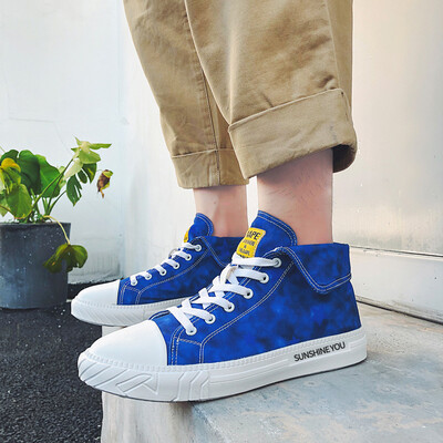 

High-heeled shoes Mens Korean version of casual sports shoes mens autumn trendy shoes 2019 new hip-hop Chinese board shoes