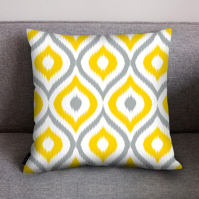 

〖Follure〗Print Pillow Case Polyester Sofa Car Cushion Cover Home Decor
