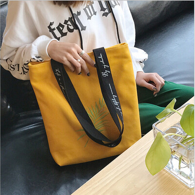 

Tailored Ladies Print Hand Canvas Beach Shoulder Women Messenger Tote Bags Female Handbag
