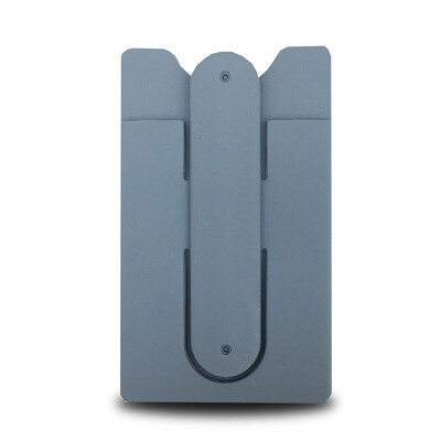

Mobile phone card cover silicone bracket card bag