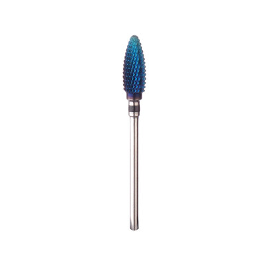 

Toponeto 1PC Blue Nano Coated Carbide Nail Drill Bit Gel Remove Polishing