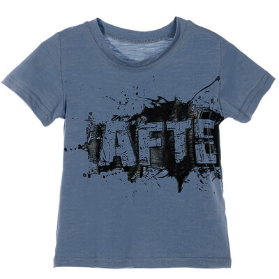 

Kids Children Short Sleeve Letter Print T-shirt Boys Summer Tops Clothes