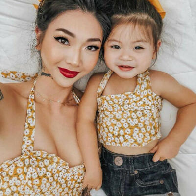 

New Newborn Infant Baby Girls Floral Tops Denim Shorts 2pcs Outfits Set Clothes