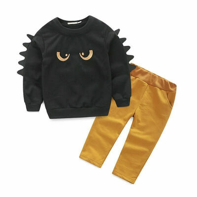 

Kids Baby Boy Autumn Winter Clothes Tops T-shirt Pants 2PCS Outfits Tracksuit