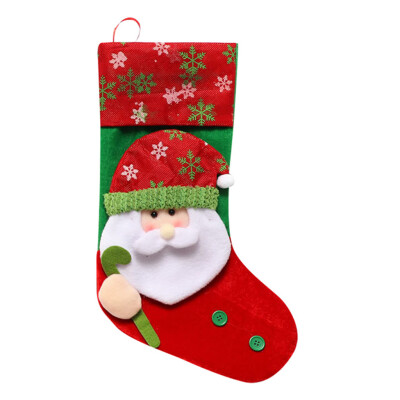 

〖Follure〗Christmas Xmas Tree Hanging Party Tree Decor Santa Stocking Sock Gift Candy Bags