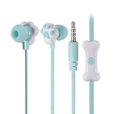 

Cartoon Cat In-Ear Earphones Earbuds Headset Headphone with Storage Box