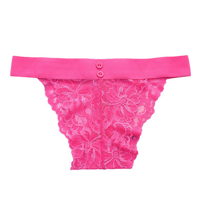 

Toponeto Women Sexy Rainbow Splice Briefs Panties Thongs Lingerie Button Underwear