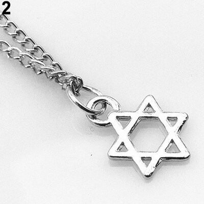 

Fashion Women Hexagram Star Pendant Chain Banquet Necklace Jewelry Gift