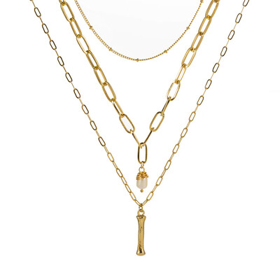 

natural freshwater pearl A-Z 26 Initial Pendant Letter Necklace For Women Gold Letter Wholesale Jewelry Gift for Love Friends